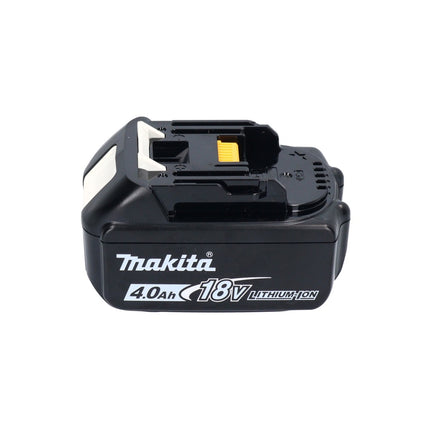 Lijadora vibratoria sin cable Makita DBO 381 M1JU 18 V 93 x 185 mm sin escobillas + 1x batería 4,0 Ah + Makpac - sin cargador