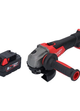 Milwaukee M18 FSAG125X-501 Meuleuse d'angle sans fil 18 V 125 mm Brushless + 1x batterie 5,0 Ah - sans chargeur