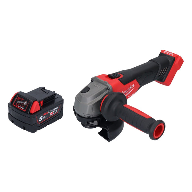 Milwaukee M18 FSAG125X-501 Amoladora angular sin cable 18 V 125 mm sin escobillas + 1x batería 5.0 Ah - sin cargador