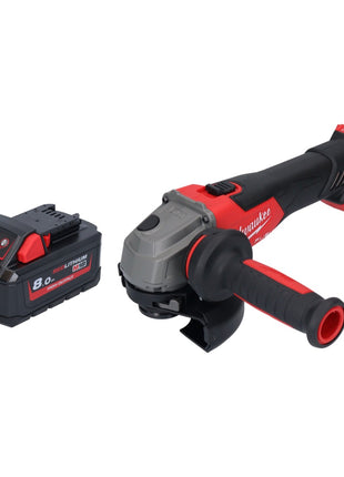 Milwaukee M18 FSAG125X-801 Smerigliatrice angolare a batteria 18 V 125 mm brushless + 1x batteria 8,0 Ah - senza caricabatterie