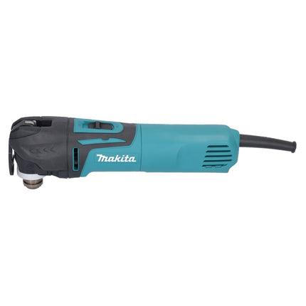 Makita TM 3010 CX3J outil multifonctionnel 320 W OIS / Starlock + 59 pcs. kit d'accessoires + Makpac