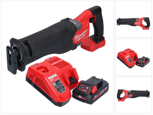 Milwaukee M18 FSZ-301 sega alternativa a batteria 18 V brushless + 1x batteria 3,0 Ah + caricabatterie