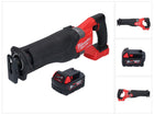 Milwaukee M18 FSZ-501 cordless Recipro reciprocating saw 18 V brushless + 1x battery 5.0 Ah - without charger