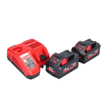Milwaukee M18 FSZ-552 sega alternativa a batteria 18 V brushless + 2x batteria 5,5 Ah + caricabatterie
