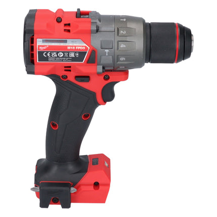 Taladro percutor inalámbrico Milwaukee M18 FPD3-802 18 V 158 Nm sin escobillas + 2x baterías 8,0 Ah + cargador