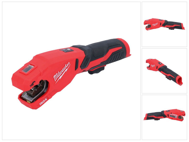 Milwaukee M12 PCSS-0 Cortatubos inalámbrico de acero inoxidable 12 V 12 - 28 mm ( 4933479241 ) Solo - sin batería, sin cargador