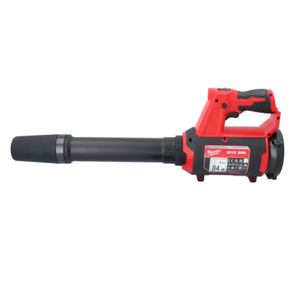 Soplador a batería Milwaukee M12 BBL-201 12 V + 1x batería 2.0 Ah + cargador