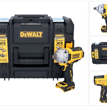 DeWalt DCF 892 NT Akku Schlagschrauber 18 V 813 Nm 1/2" Brushless + TSTAK - ohne Akku, ohne Ladegerät
