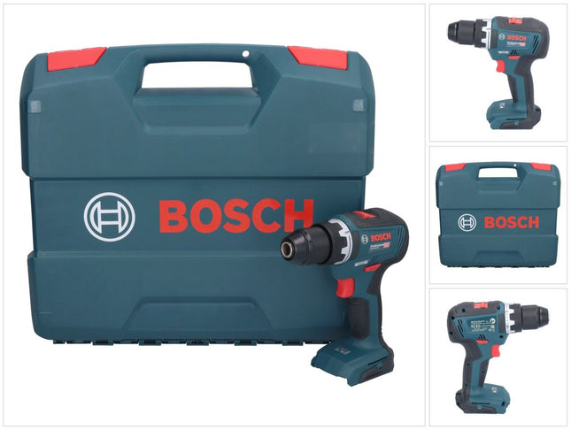 Bosch GSR 18V-55 Taladro atornillador profesional a batería 18 V 55 Nm sin escobillas + maletín en L - sin acumulador, sin cargador