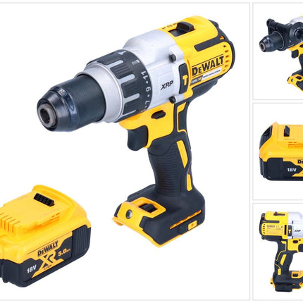 DeWalt DCD 996 N Akku Schlagbohrschrauber 18 V 95 Nm Brushless + 1x Akku 5,0 Ah - ohne Ladegerät