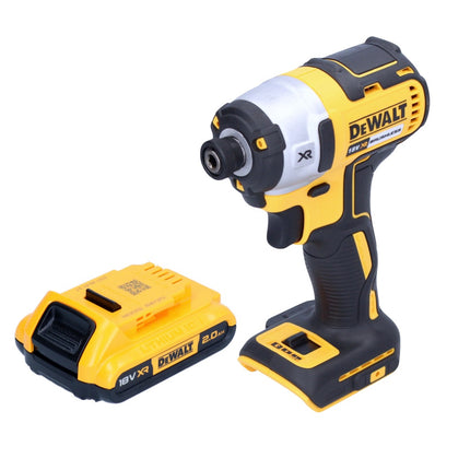 Llave de impacto sin cable DeWalt DCF 887 N 18 V 205 Nm 1/4" sin escobillas + 1x batería recargable 2,0 Ah - sin cargador