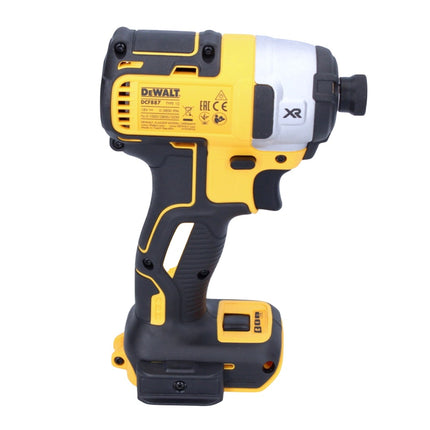 Llave de impacto sin cable DeWalt DCF 887 N 18 V 205 Nm 1/4" sin escobillas + 1x batería recargable 4,0 Ah - sin cargador
