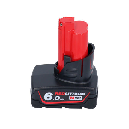 Milwaukee M12 PCSS-601 Cortatubos inalámbrico de acero inoxidable 12 V 12 - 28 mm + 1x batería 6.0 Ah - sin cargador