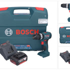 Bosch GSB 18V-45 Professional Perceuse-visseuse à percussion sans fil 18 V 45 Nm Brushless + 1x batterie 5,0 Ah + chargeur + L-Case