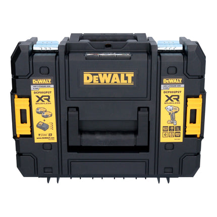 DeWalt DCF 892 E2T 18 V 813 Nm 1/2'' Avvitatore a impulsi senza spazzole + 2x batteria 1,7 Ah + caricatore + TSTAK