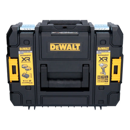 DeWalt DCF 892 D1T cordless impact wrench 18 V 813 Nm 1/2" brushless + 1x battery 2.0 Ah + charger + TSTAK