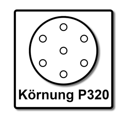 Lijadora rotorbital Makita BO 5031 300 W 125 mm + 50 lijas K320