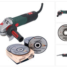 Metabo WE 15-125 Quick angle grinder 1550 W 125 mm + 25x Toolbrothers MANTIS cutting disc