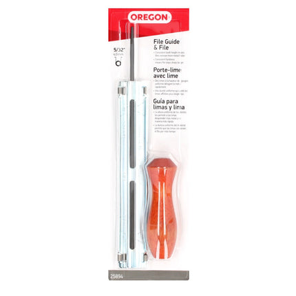 Porta limas OREGON Q16265C con lima redonda 5/32" 4,0 mm ( 25894 )