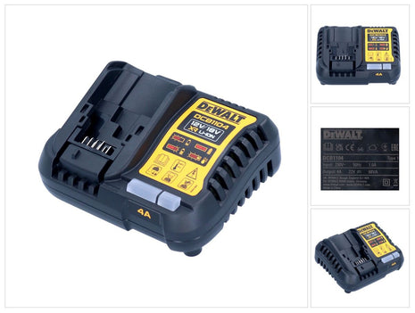 Caricabatterie rapido DeWalt DCB 1104 10,8 - 18 V 4,0 A per batterie XR Li-Ion