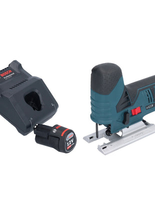 Bosch GST 12V-70 Seghetto alternativo professionale a batteria 12 V 70 mm + 1x batteria ricaricabile 3,0 Ah + caricabatterie gert