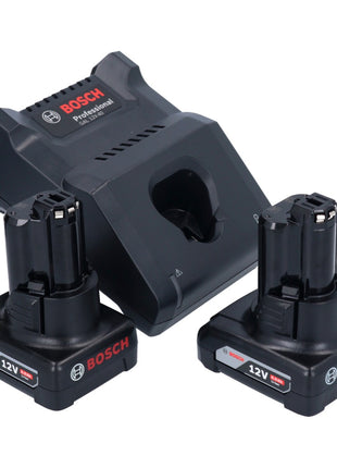 Bosch GST 12V-70 Seghetto alternativo professionale a batteria 12 V 70 mm + 2x batteria 6,0 Ah + caricabatterie gert