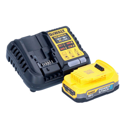DeWalt DCB 1104 E1 Battery Starter Set 12 V / 18 V 1x Powerstack battery 1.7 Ah + DCB 1104 charger
