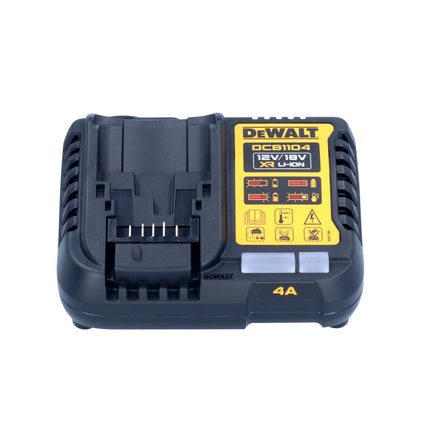 DeWalt DCB 1104 M2 kit de démarrage 12 V / 18 V 2x batterie 4,0 Ah + chargeur DCB 1104