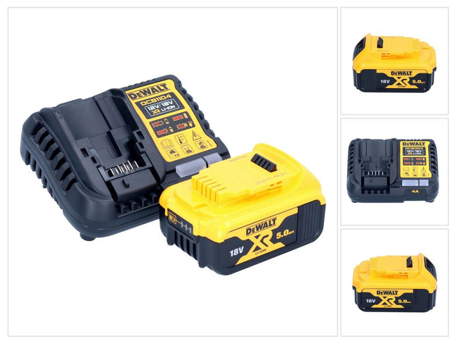 DeWalt DCB 1104 P1 Battery Starter Set 12 V / 18 V 1x battery 5.0 Ah + DCB 1104 charger
