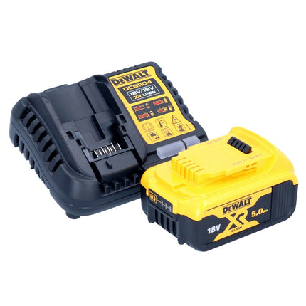 DeWalt DCB 1104 P1 Kit de démarrage sans fil 12 V / 18 V 1x batterie 5,0 Ah + chargeur DCB 1104