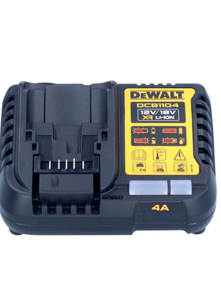 DeWalt DCB 1104 P2 Set di avviamento batteria 12 V / 18 V 2x batteria 5,0 Ah + caricatore DCB 1104