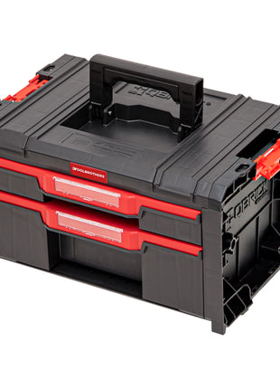 Toolbrothers RHINO L Cajón 2 ECO Organize+ apilable 450 x 310 x 244 mm 4,5 l 9,5 l IP54 con dos cajones 10 inserciones y 6 divisores