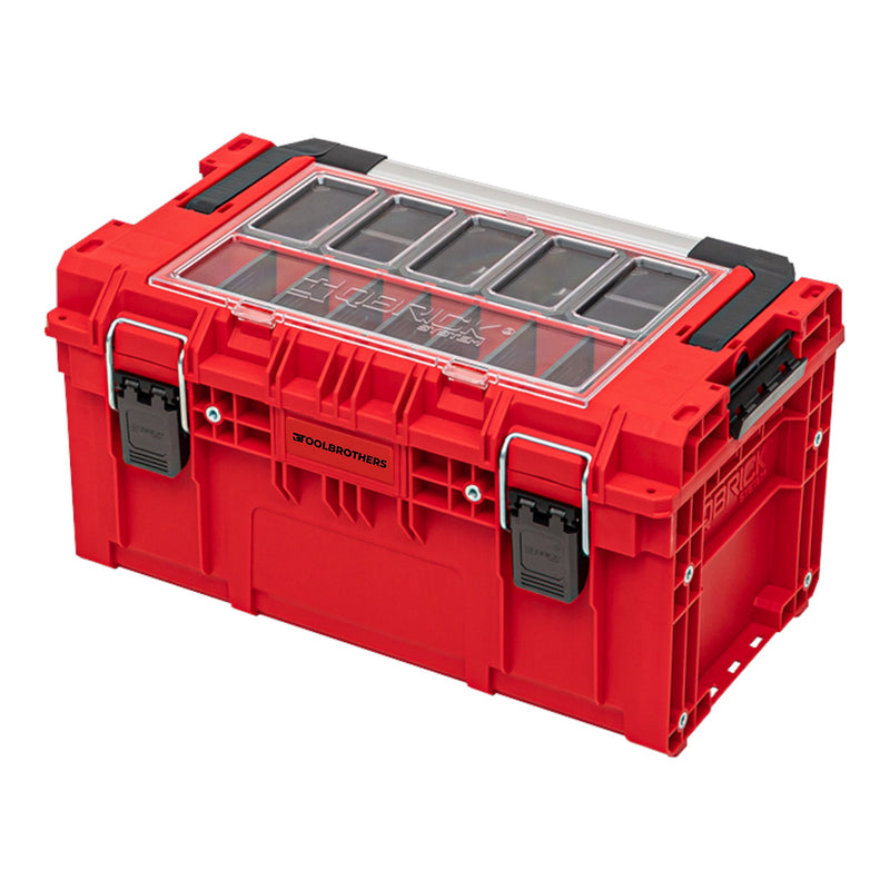 Toolbrothers RHINO XL walizka narzędziowa ULTRA Handling+ wysokość L 26 l IP66 z wyjmowanymi przegrodami + pudełka