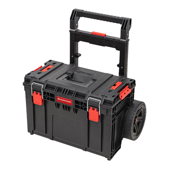 Toolbrothers RHINO XL Cart Plus ECO - Maletín de herramientas móvil 37 l IP66 con doble asa telescópica