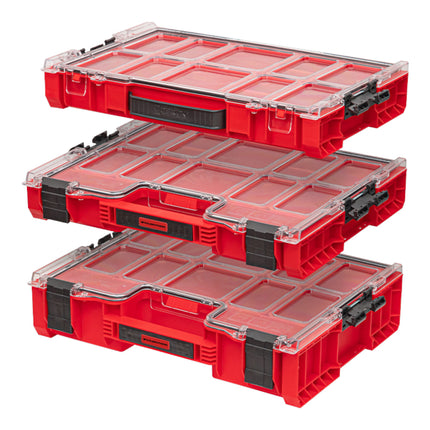 Toolbrothers RHINO L Organizer ULTRA Höhe XL Boxen 9 l IP54 mit herausnehmbaren Boxen