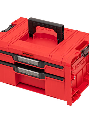 Toolbrothers RHINO L Drawer 2 ULTRA Organize+ walizka narzędziowa 450 x 310 x 244 mm 14 l sztaplowana IP54 z 2 szufladami