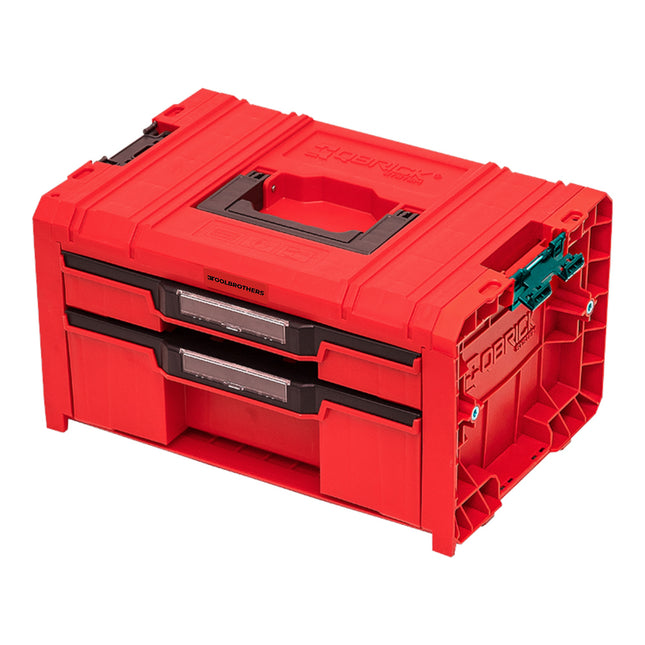 Toolbrothers RHINO L Drawer 2 ULTRA Organize+ con dos cajones + cajas IP54