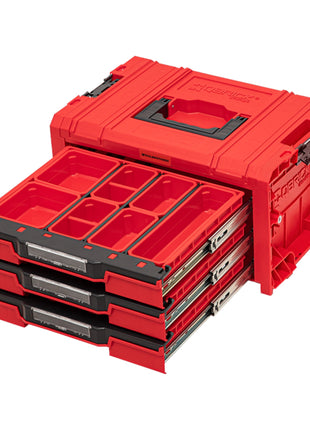 Toolbrothers RHINO L Cajón 3 ULTRA Organize+ maletín de herramientas 450 x 310 x 244 mm 13,5 l apilable IP54 con 3 cajones