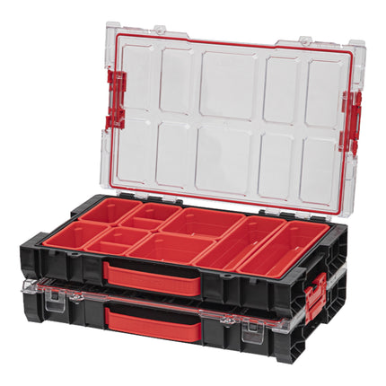 Toolbrothers RHINO L Organizer ECO altura M cajas 5 l IP54 con cajas extraíbles