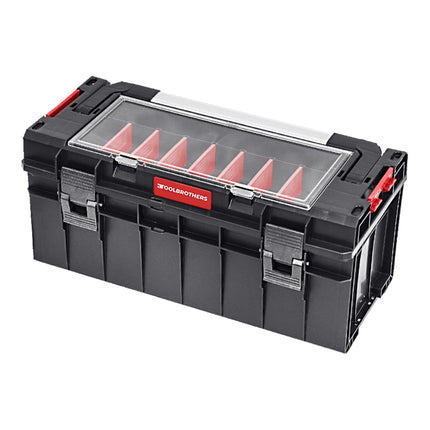Toolbrothers RHINO Maletín portaherramientas ECO Handling+ Long Edition 22 l IP54 + bandeja portaherramientas