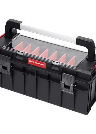 Toolbrothers RHINO Maletín de herramientas ECO Long Edition Handling+ organizador modular 545 x 270 x 246 mm 22 l apilable IP54