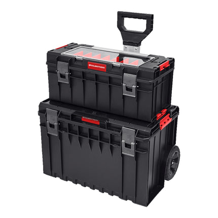 Toolbrothers RHINO Maletín portaherramientas ECO Handling+ Long Edition 22 l IP54 + bandeja portaherramientas
