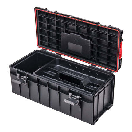 Toolbrothers RHINO Maletín de herramientas Slim ECO Basic Long Edition 22 l IP54 + bandeja de herramientas