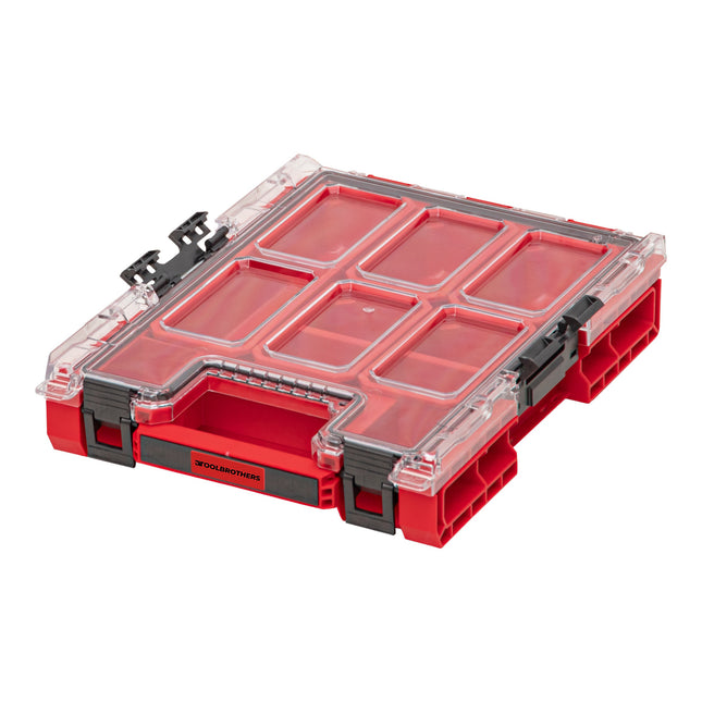 Toolbrothers RHINO XXL Organizer ULTRA Höhe M Boxen 2,5 l IP66 mit herausnehmbaren Boxen