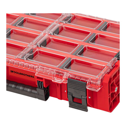 Toolbrothers RHINO XXL Organizer ULTRA altura XL Cajas+ 13,5 l IP66 con cajas extraíbles + separadores