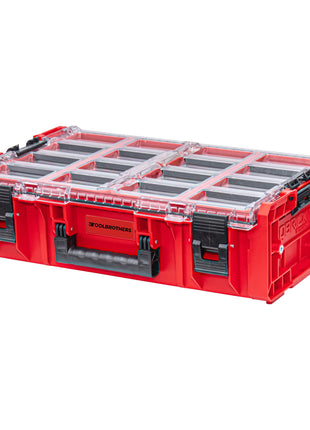 Toolbrothers RHINO XXL Organizer ULTRA Height 2XL Niestandardowy Wielowarstwowy, sztaplowany 582 x 387 x 172 mm 13,5 l IP66 z wkładką piankową