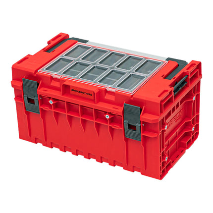 Toolbrothers RHINO XXL maletín de herramientas ULTRA Handling+ altura L 38 l IP66 con separadores extraíbles + cajas