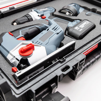 Toolbrothers RHINO XXL Organizer ECO Altura XL Multicapa Personalizado 13,6 l IP66