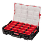 Toolbrothers RHINO XXL Organizador ECO altura XL cajas+ 582 x 387 x 131 mm 13,5 l IP66 con 4 inserciones y 12 divisores