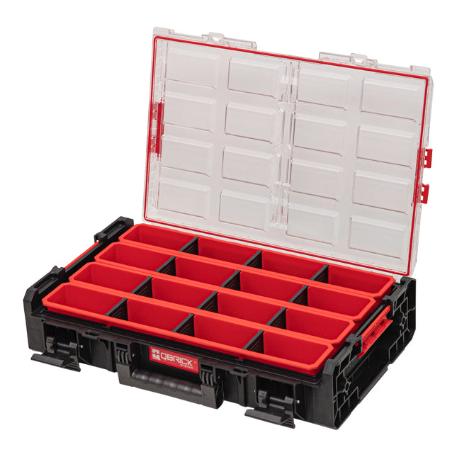 Toolbrothers RHINO XXL Organizer ECO altura XL cajas + 13,5 l IP66 con cajas extraíbles + separadores